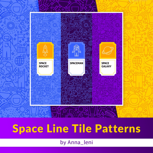 Space Line Tile Patterns.