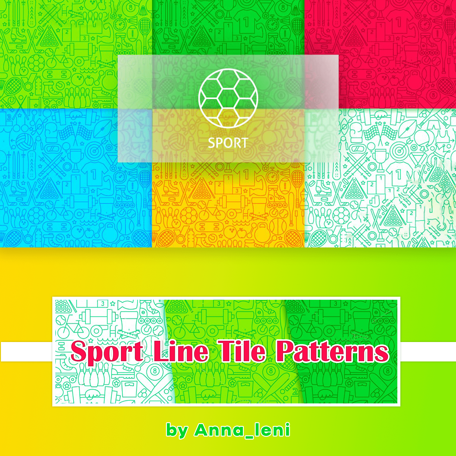 Sport Line Tile Patterns cover.