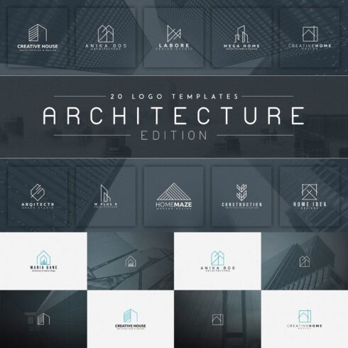 20 Logos (Architecture Edition) -50%.