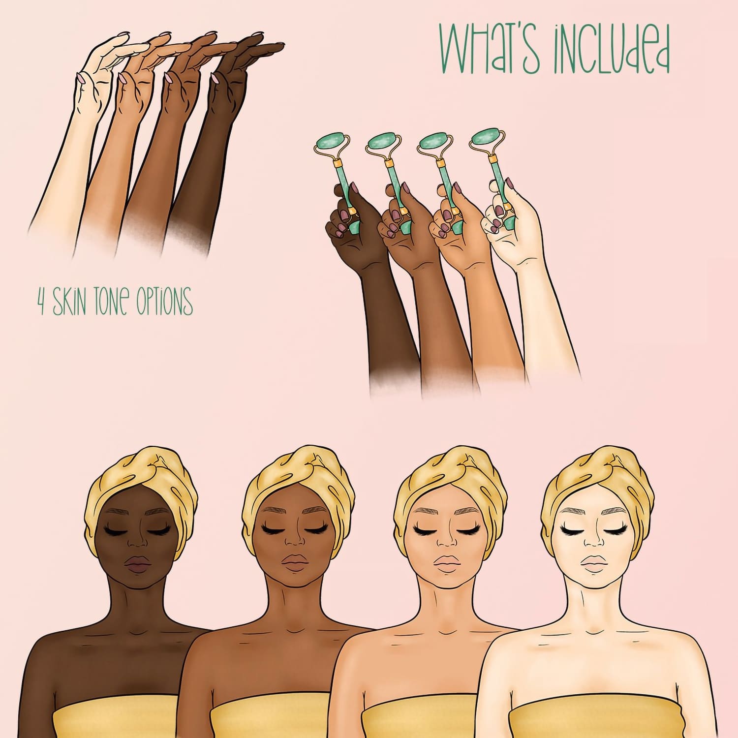 20 png esthetician beauty illustrations created by plusstore.