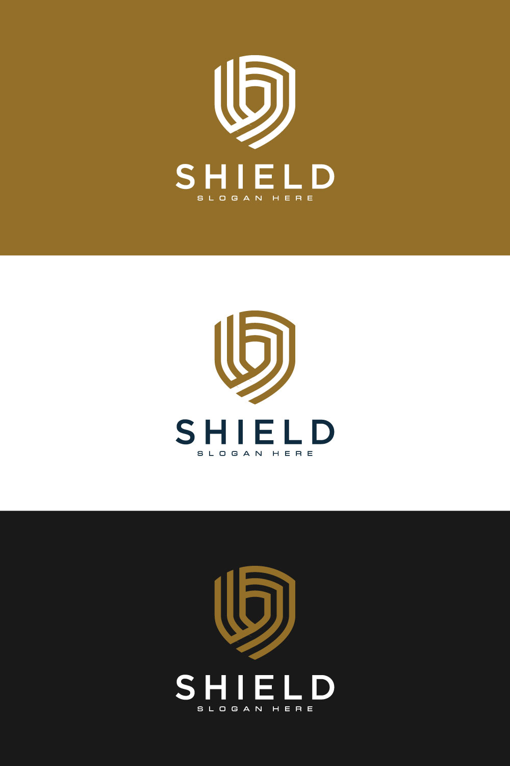 Security Shield Logo Vector Premium