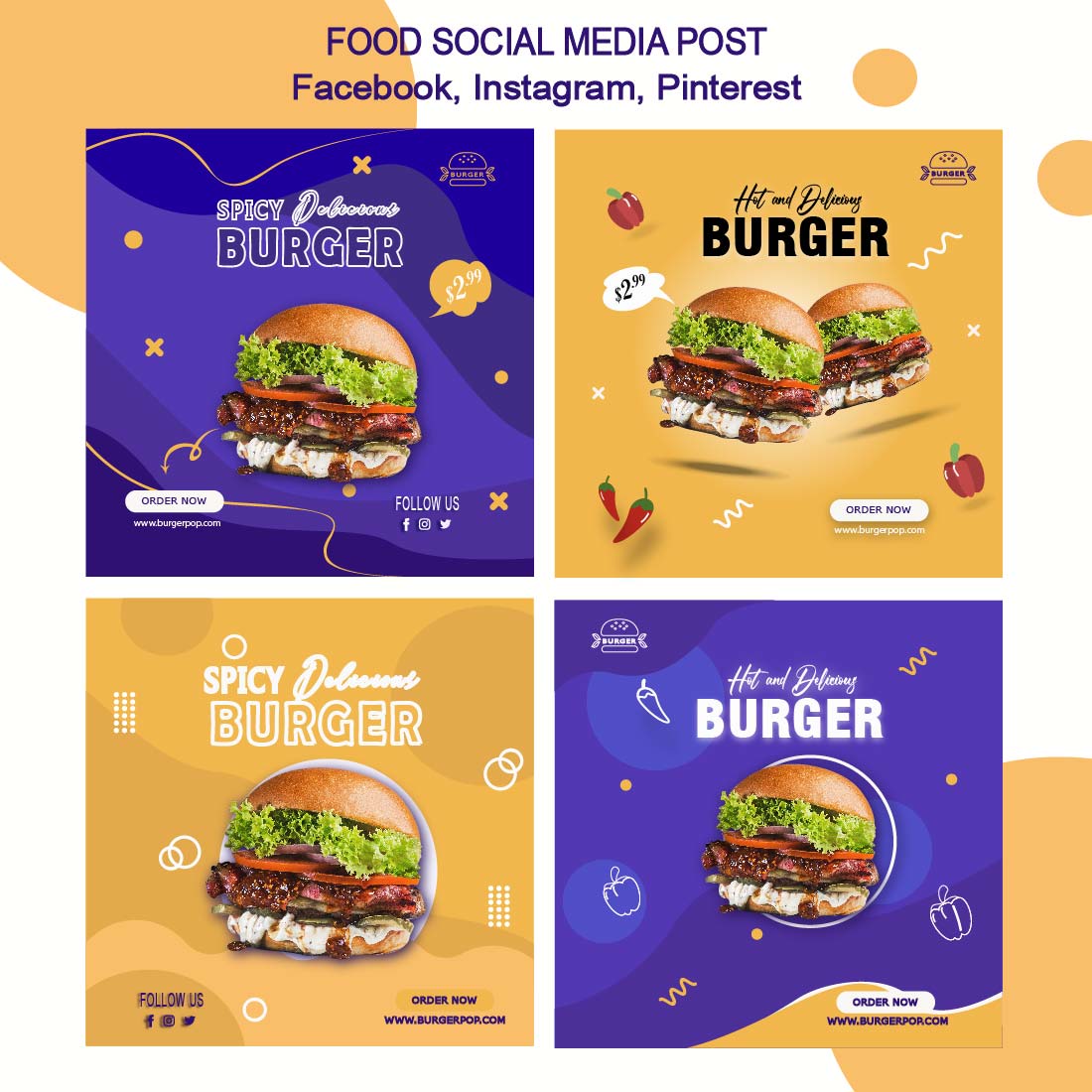 Food Social Media Post cover image.
