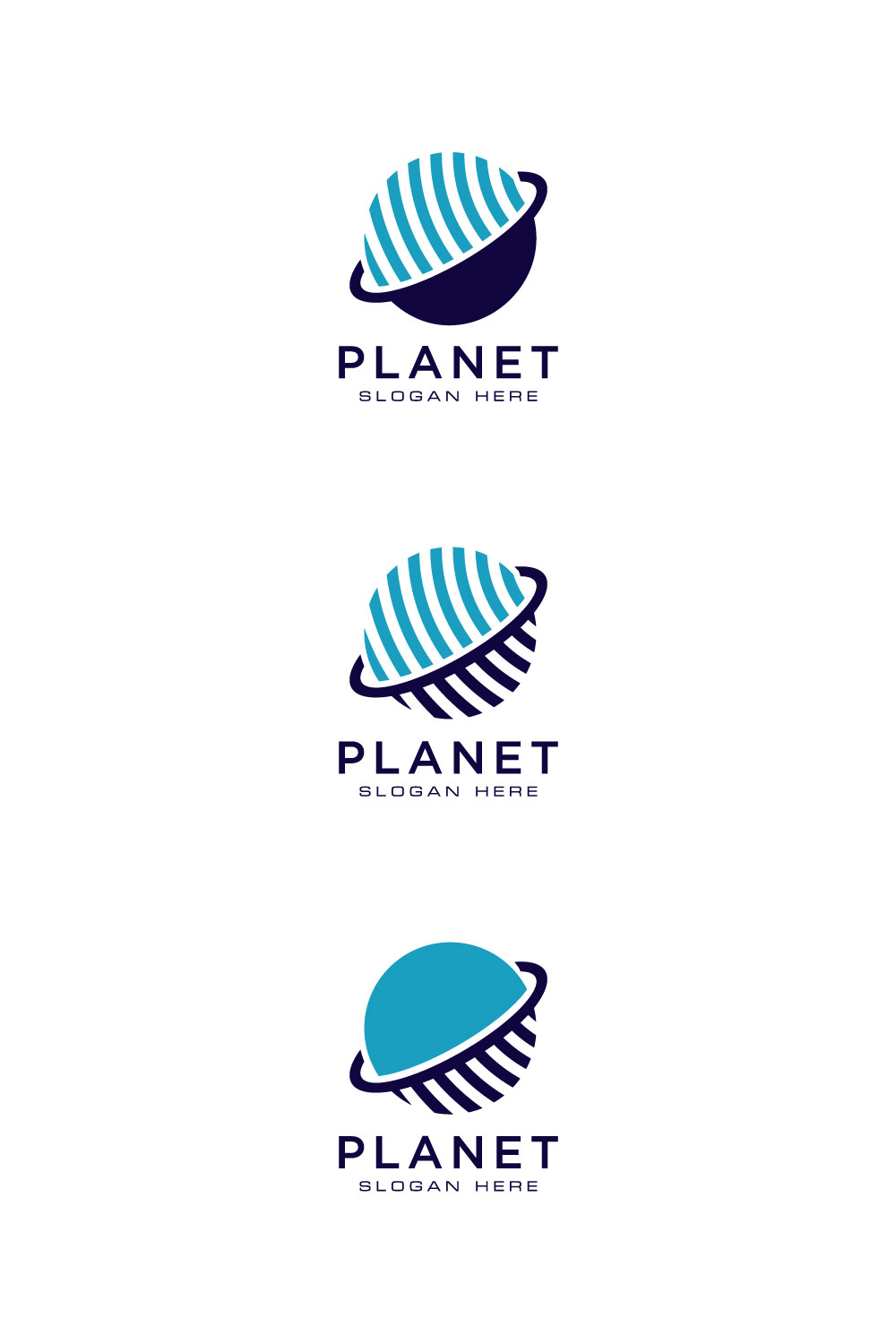 Creative Planet Orbit Abstract Logo Design pinterest.