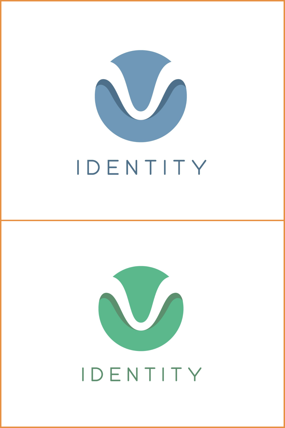 3 letter v logo v monogram
