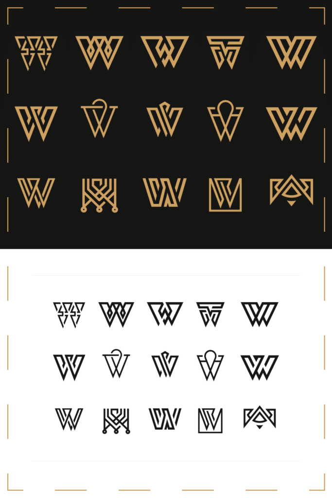 Letter W Logo Bundle – MasterBundles