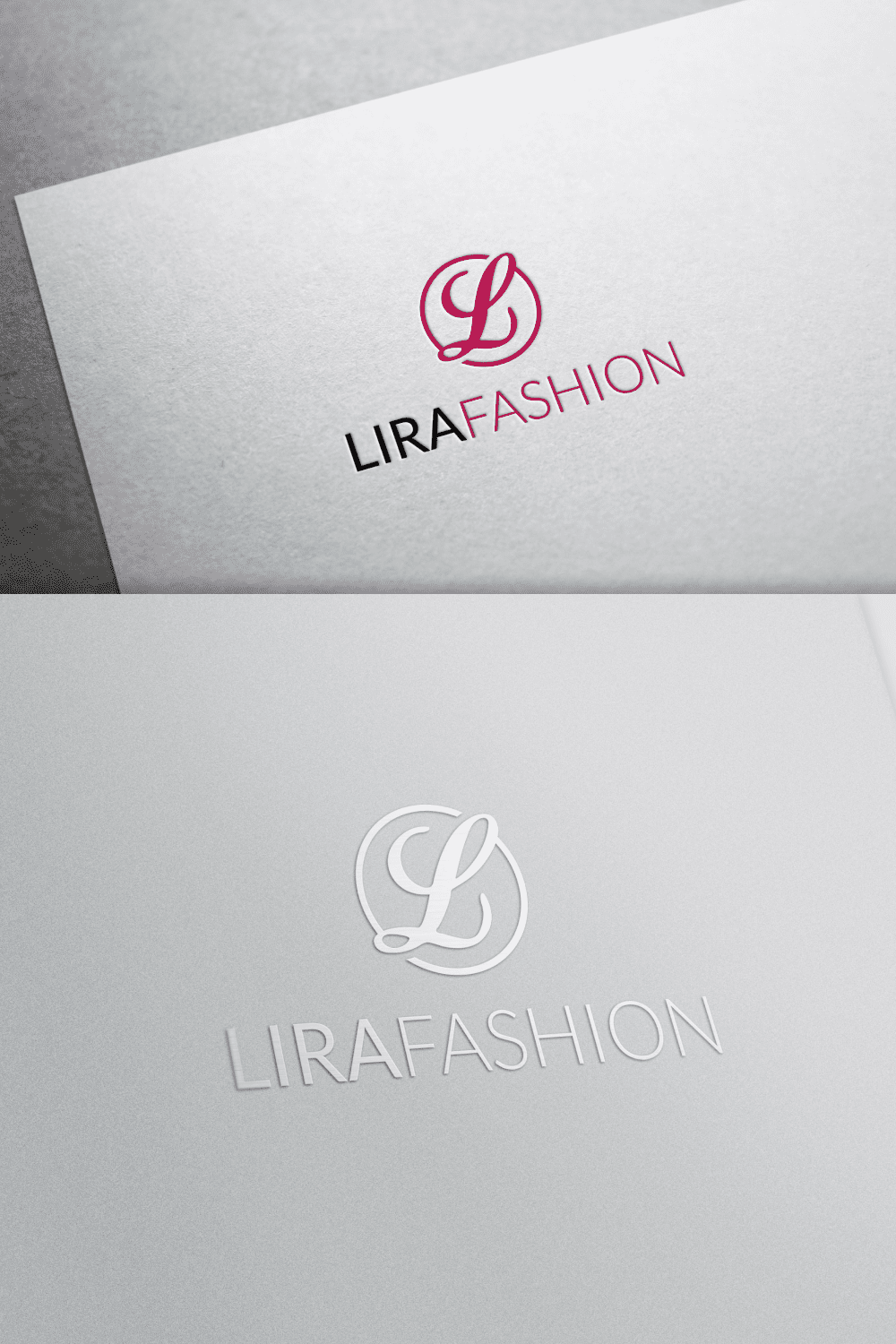 3 lira fashion letter l logo