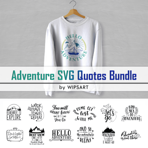 Adventure SVG Quotes Bundle.