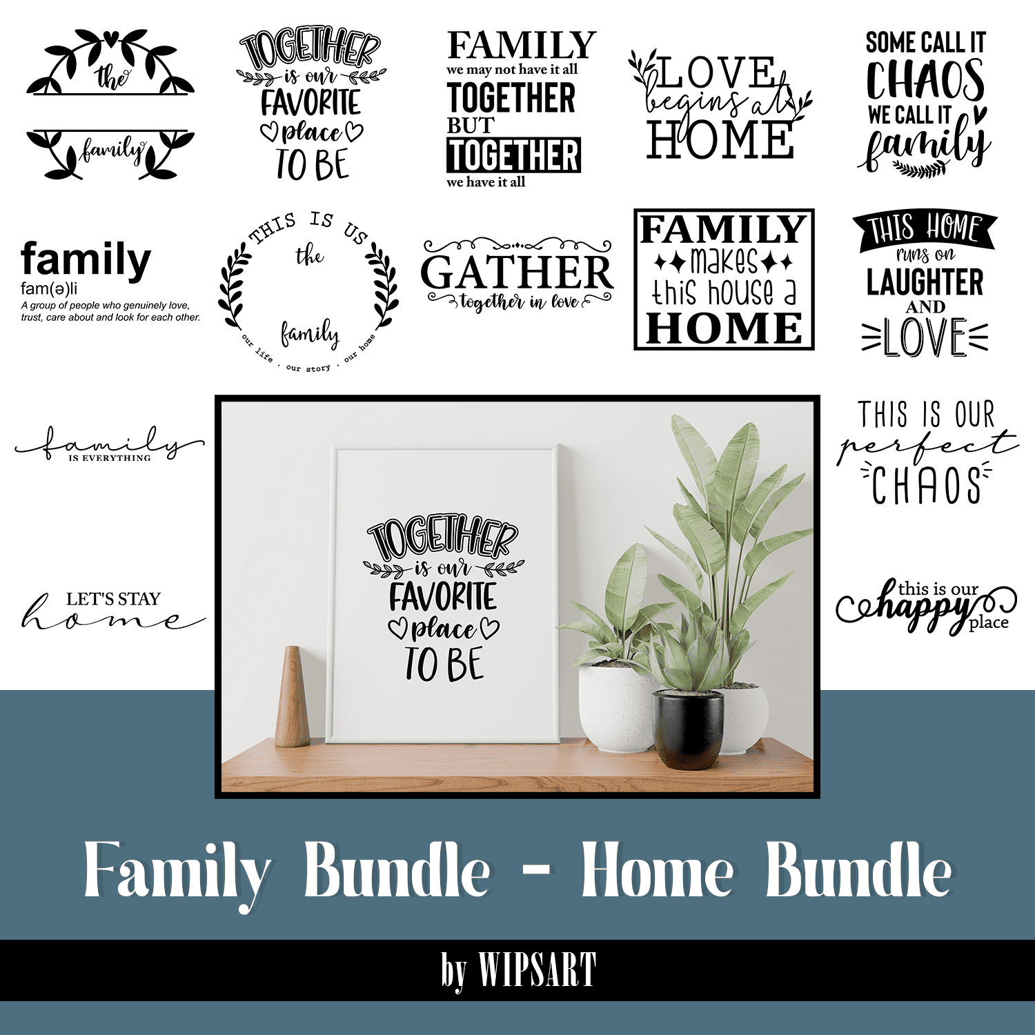 Family Bundle - Home Bundle cover.