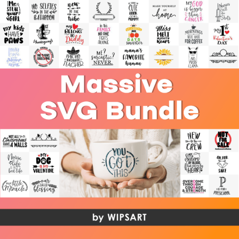Massive SVG Bundle - Best Seller Bundle.