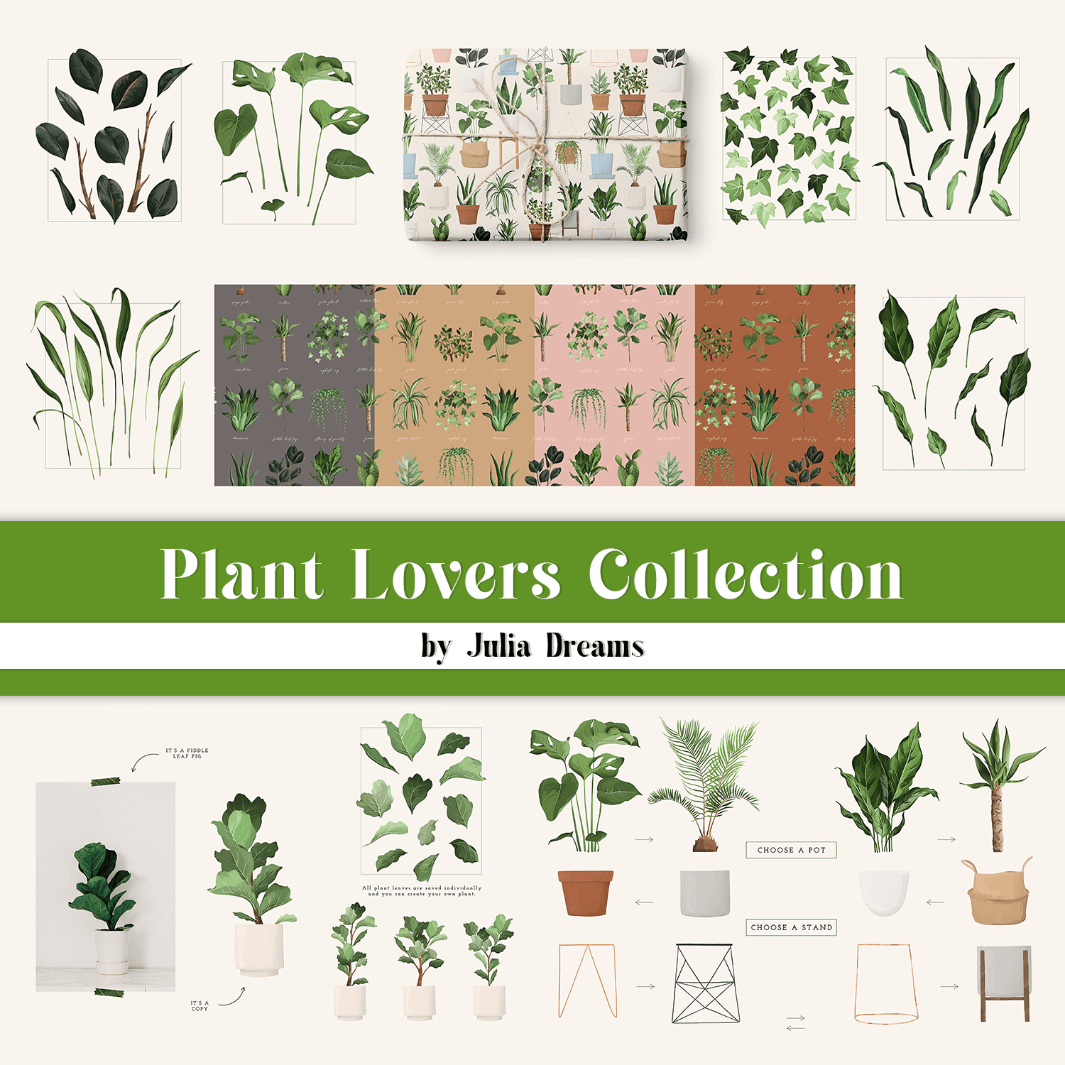 Plant Lovers Collection.
