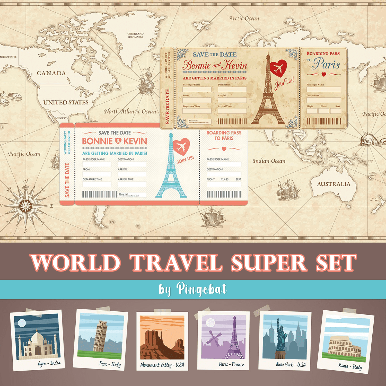 World Travel Super Set cover.