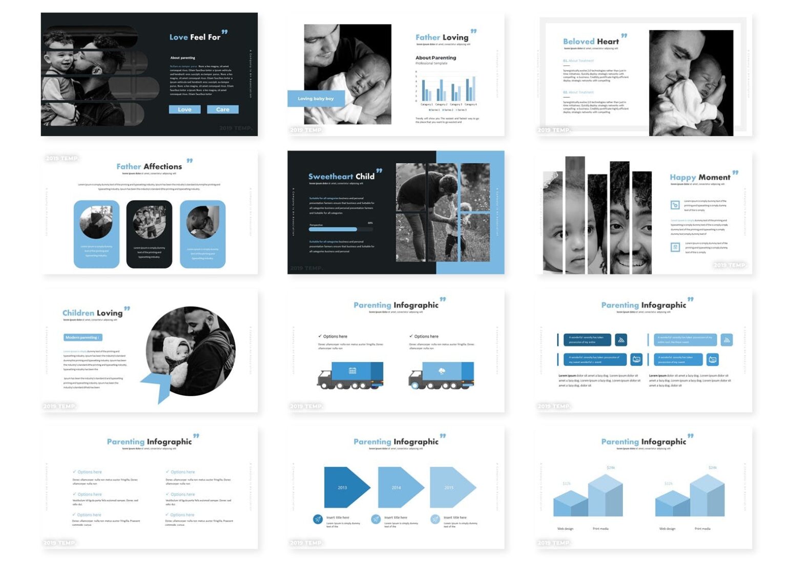 Families - Powerpoint Template – MasterBundles