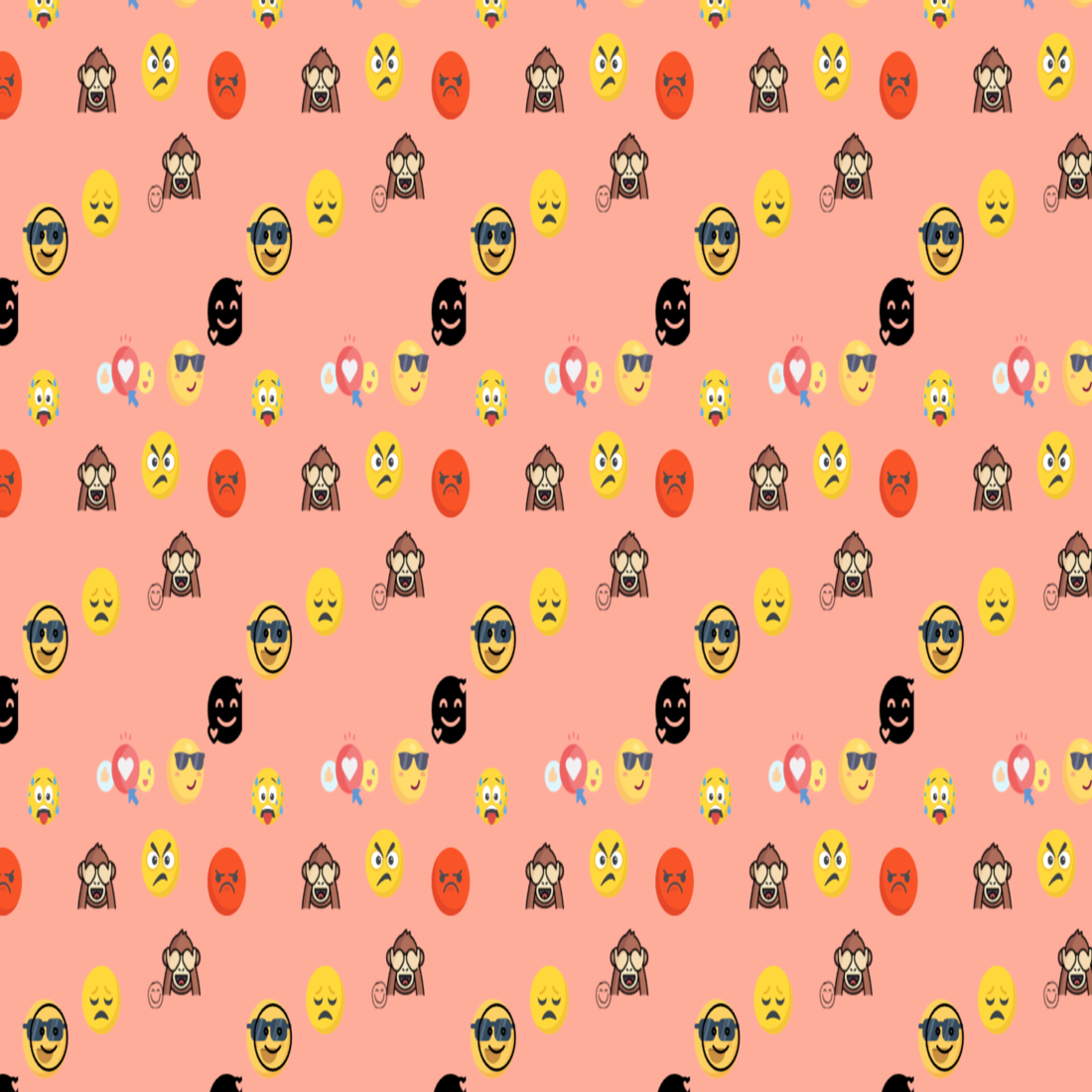 Amazing 8 Emoji Patterns angry emoji.