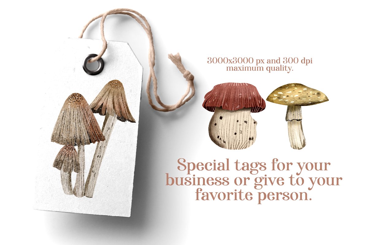 Special tags for your business or give to your favorite person.