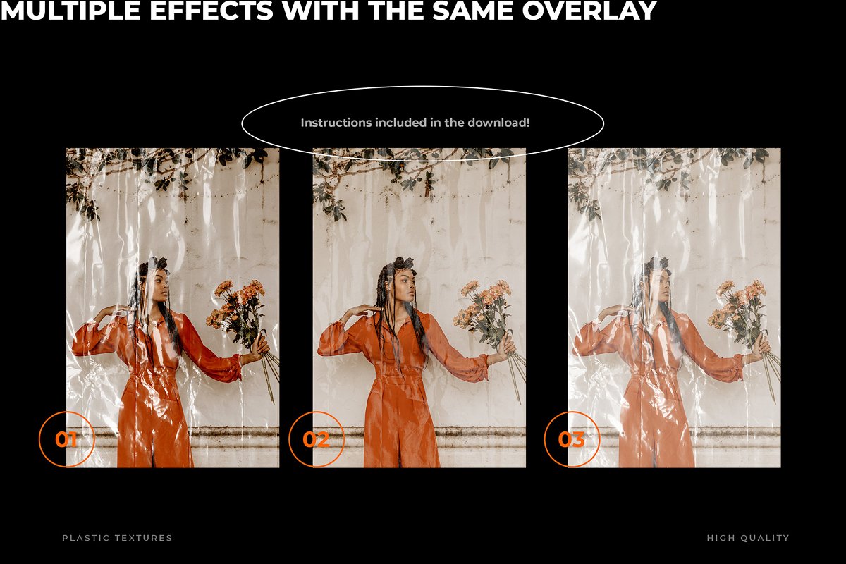 Multiple effects with the same overlay.