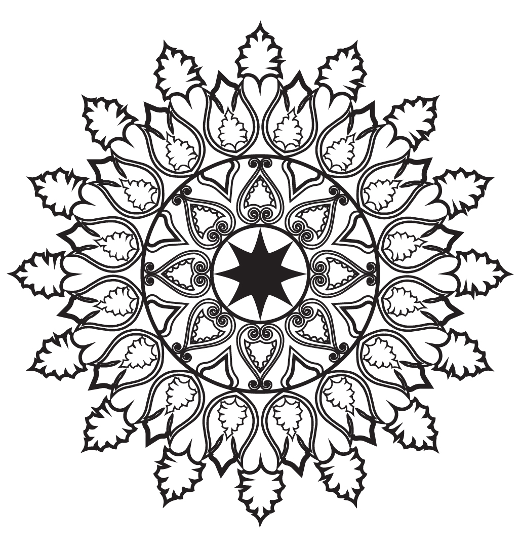 20 Different Mandala Design Only For $1, mandala 2.