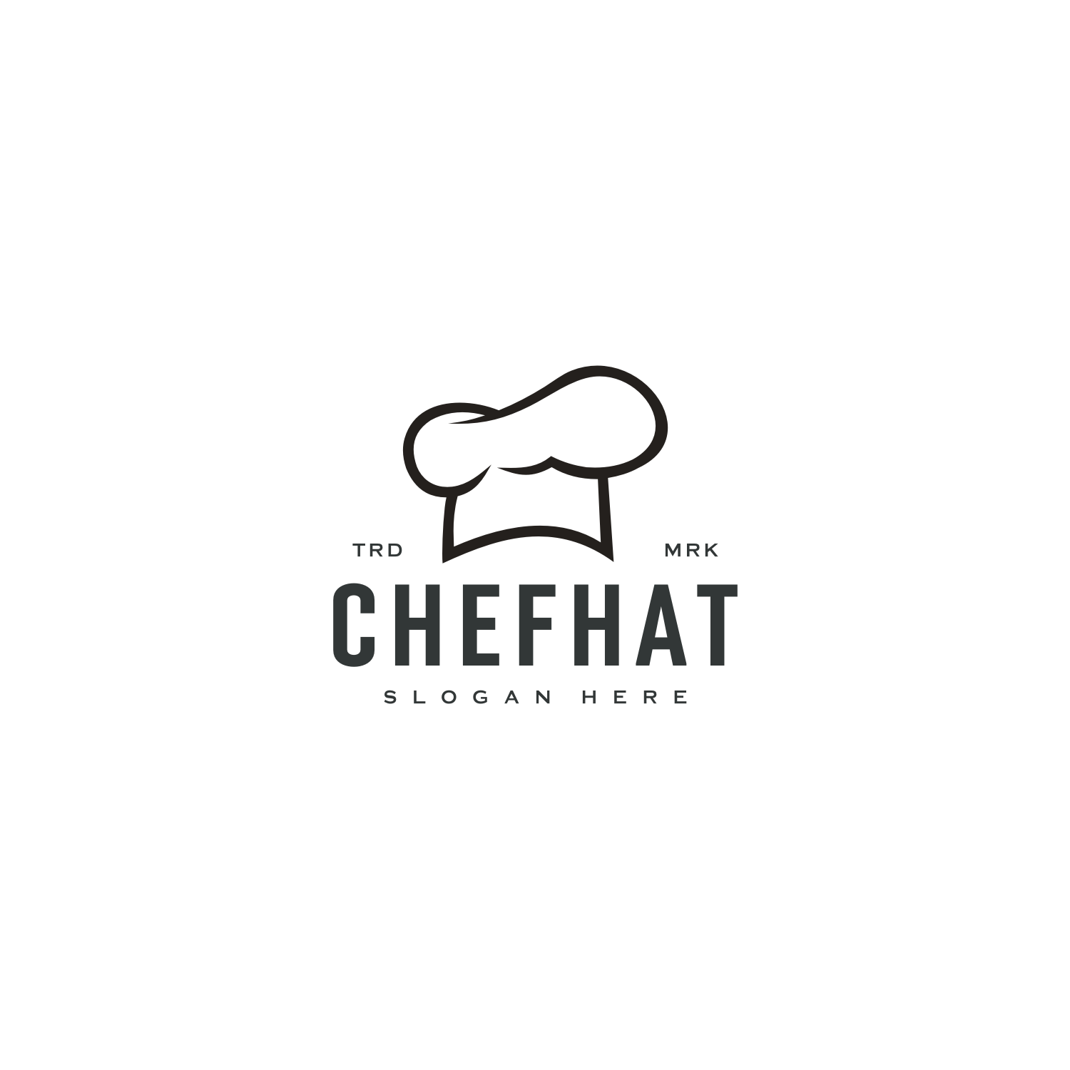 2 Logo Chef Hat Template Vector