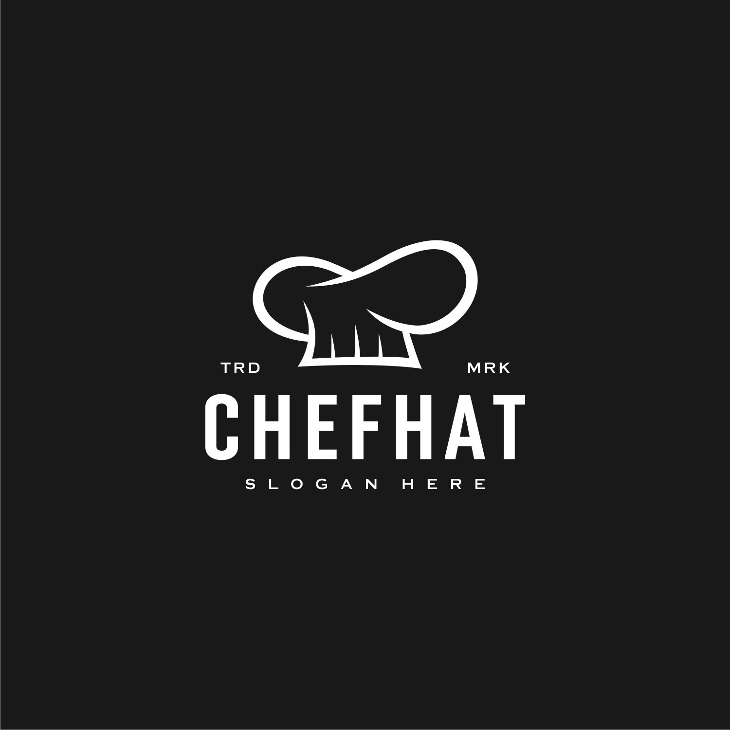 2 Logo Chef Hat Template Vector