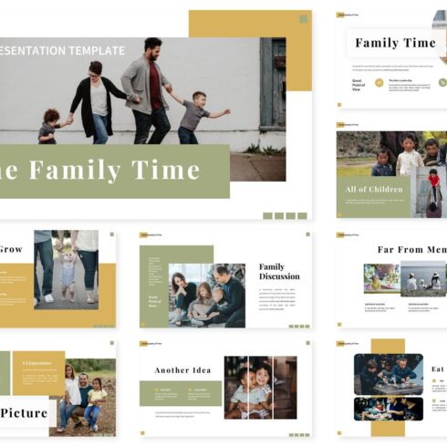 The Family Time Powerpoint Template | Master Bundles