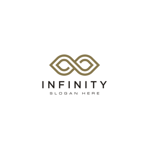 Infinity Loop With Line Art Style Symbol Cover Image.