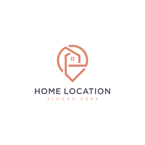 Home Location Logo Templates Cover Image.