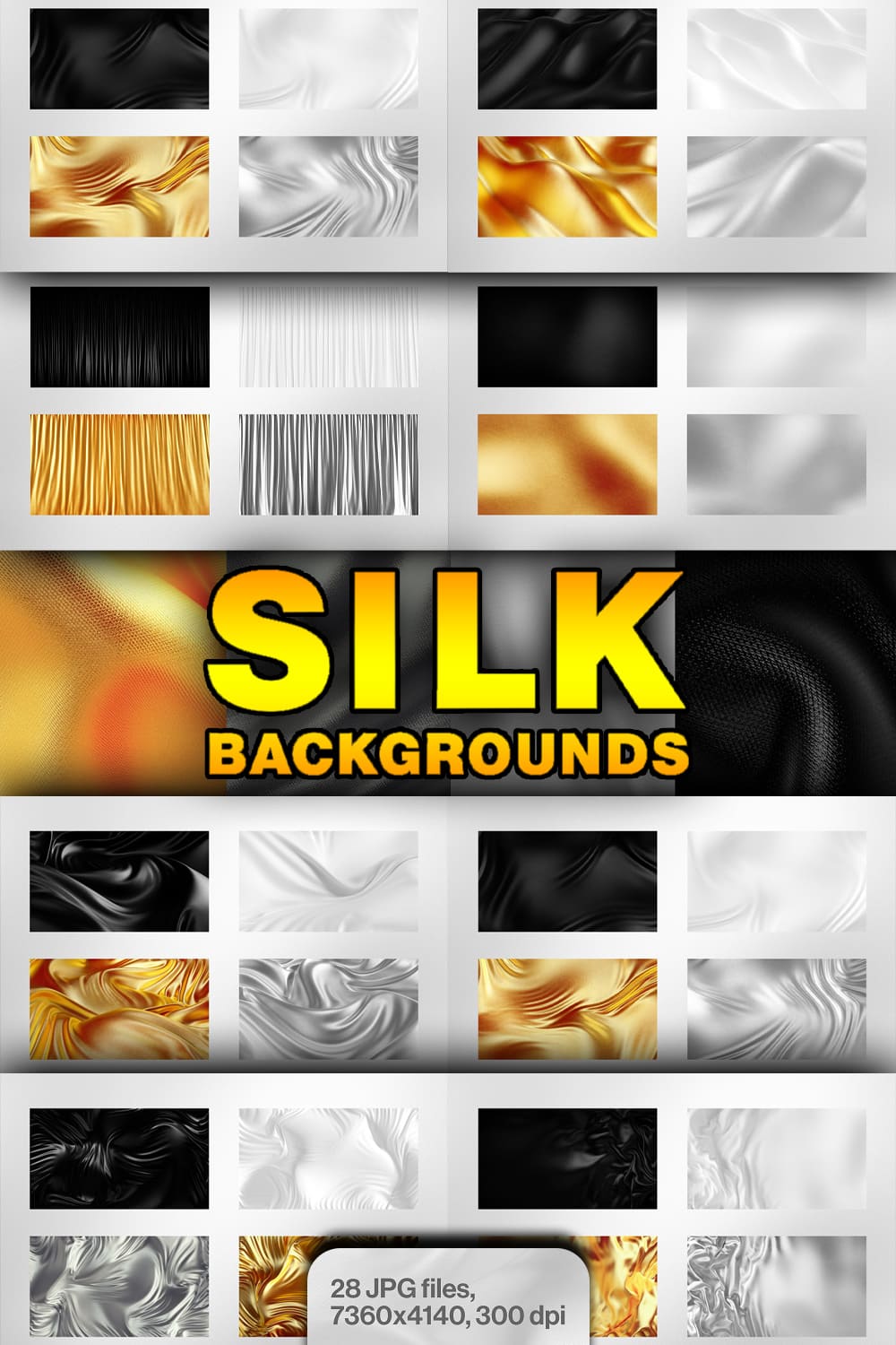 Silk backgrounds - pinterest image preview.