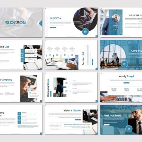 Surgeon - Business Powerpoint Template | Master Bundles