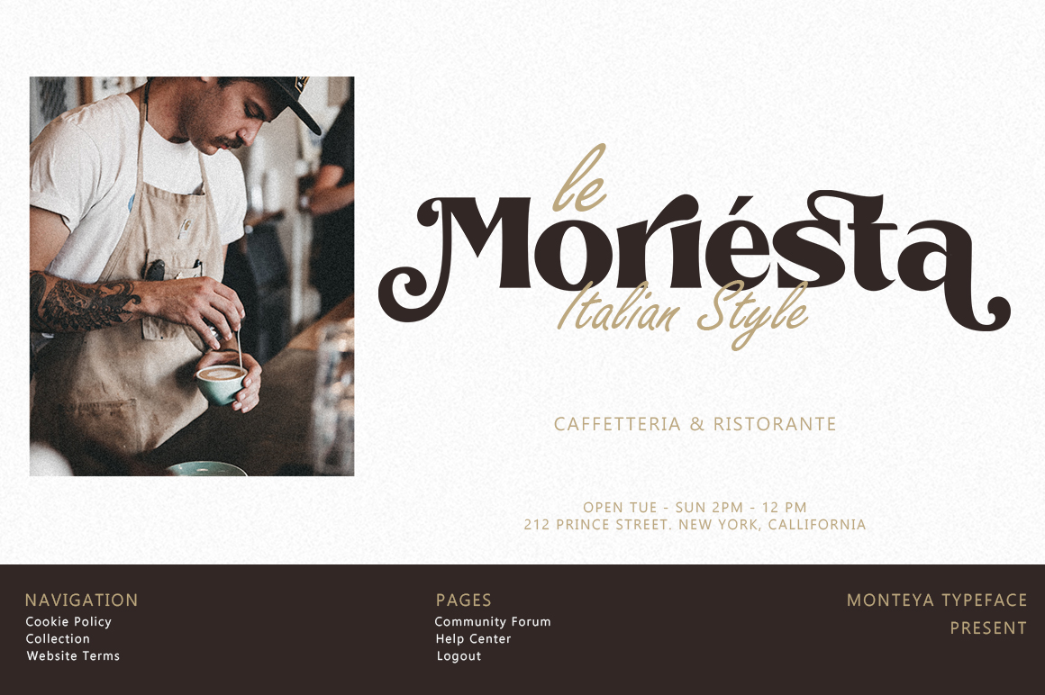 Monteya - Stylish Serif Display