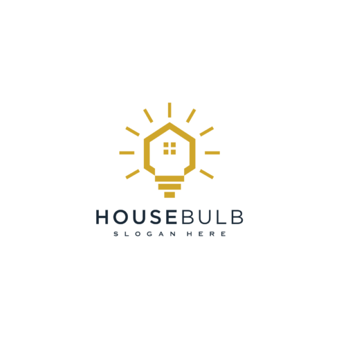 House Bulb Logo Vector Design cover image.