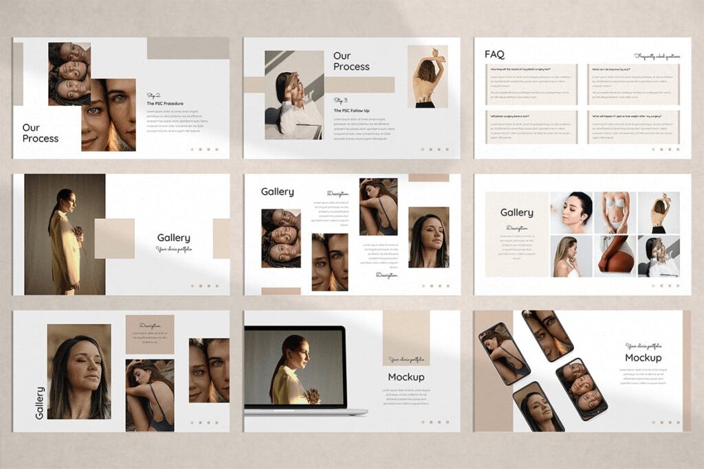 Plastic Surgery PowerPoint Template PPTX – MasterBundles