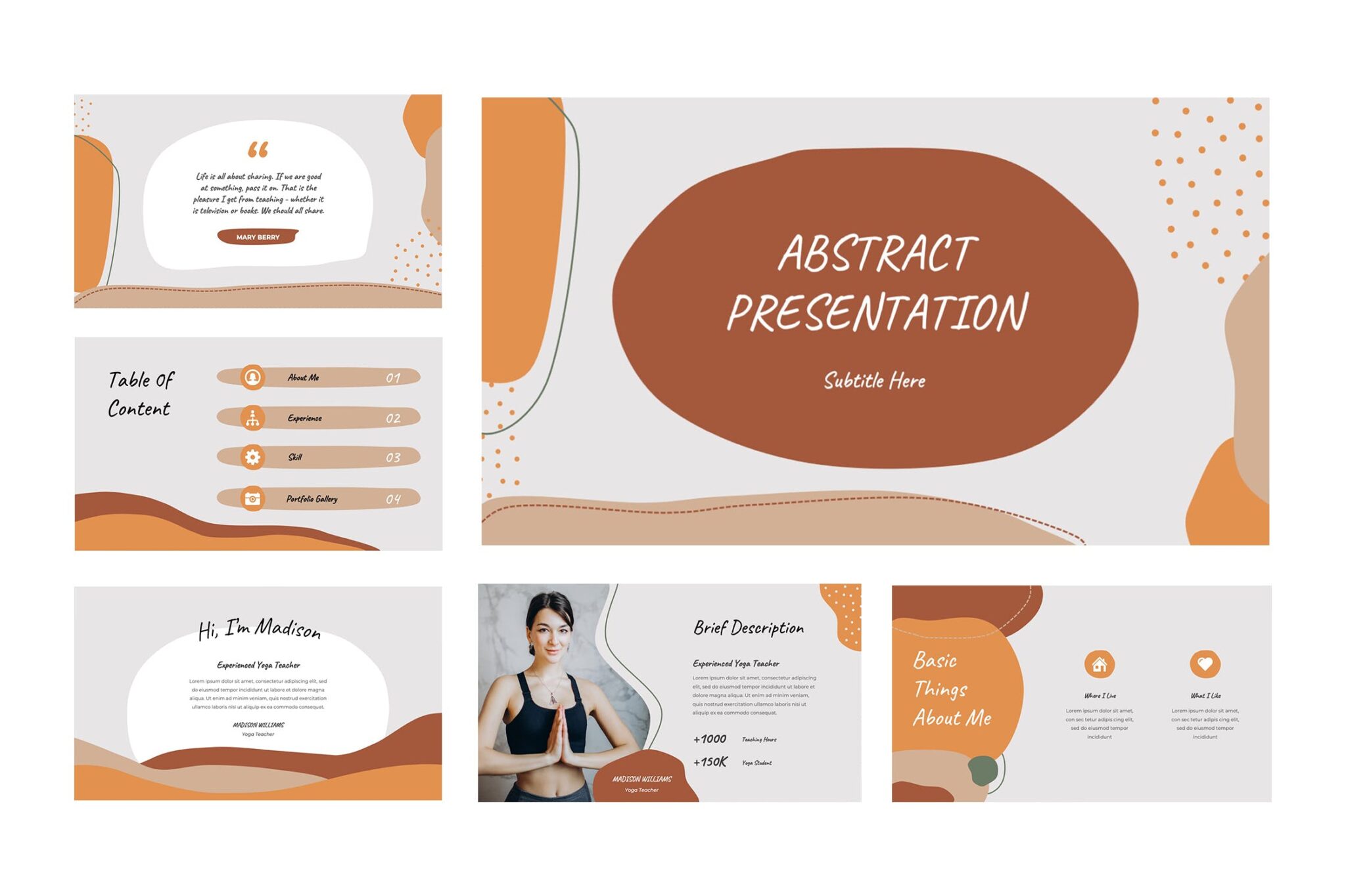Abstract Powerpoint Presentation Template – MasterBundles