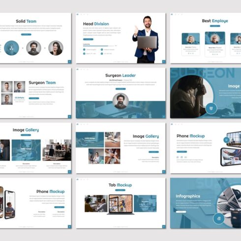 Surgeon - Business Powerpoint Template | Master Bundles