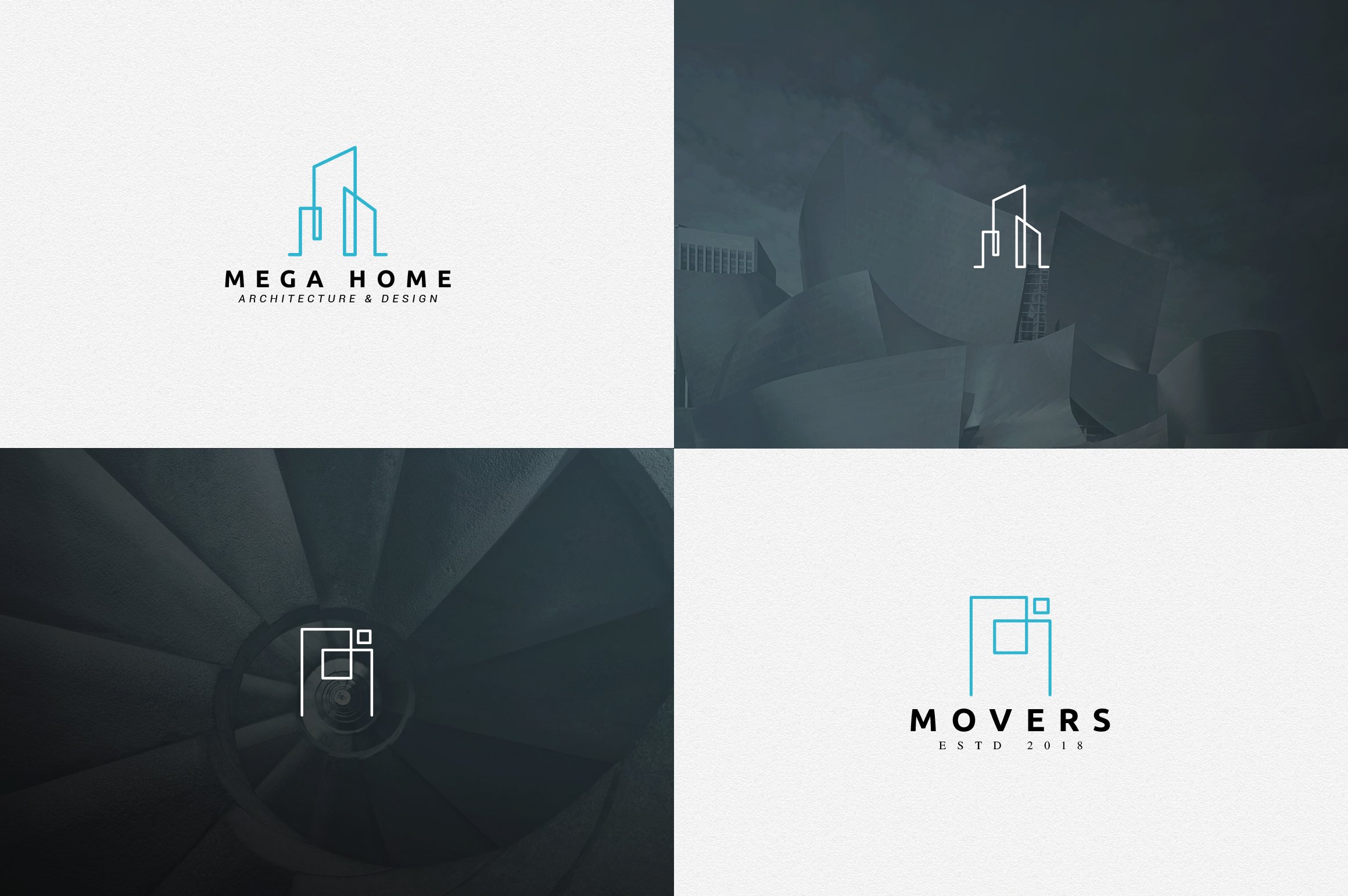 Interesting logos for architecture projects.