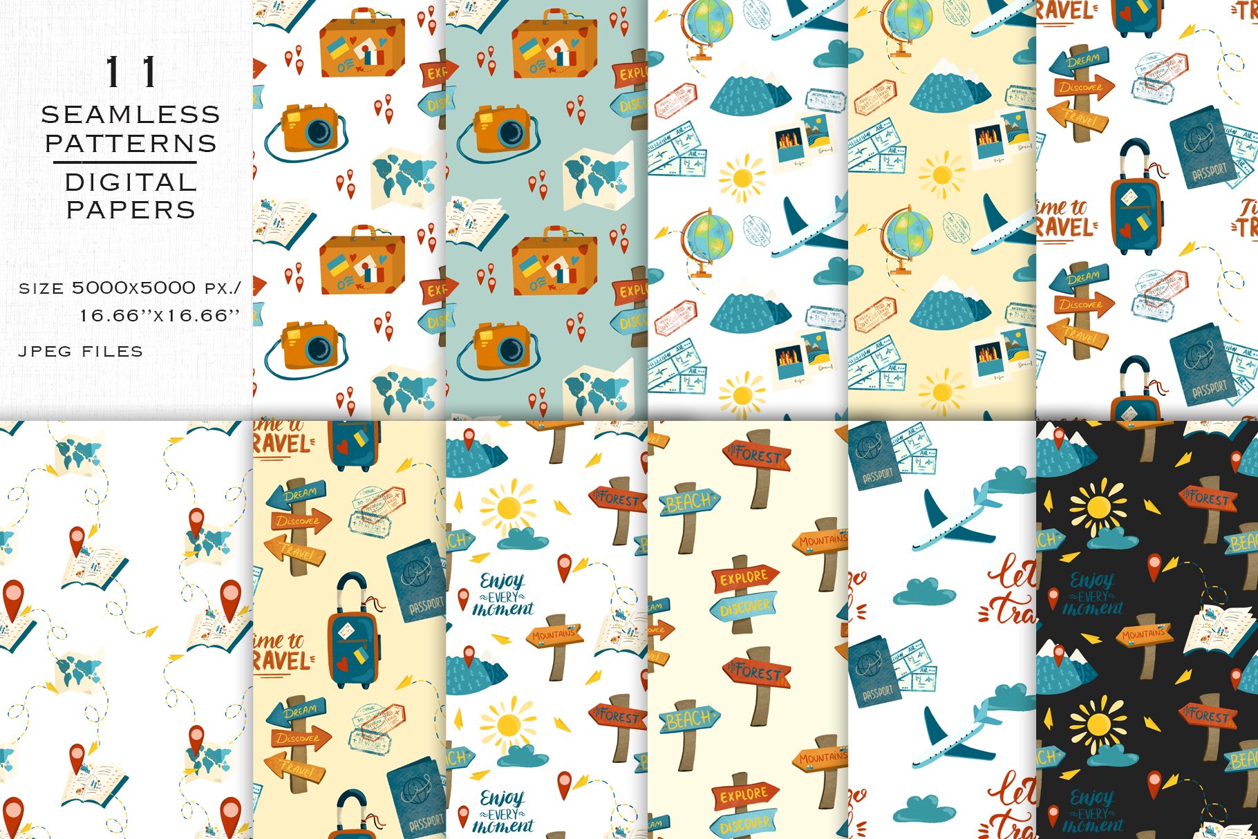 Nice travel patterns collection.