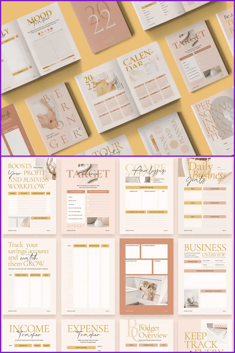 Planner & Journal CANVA PS.