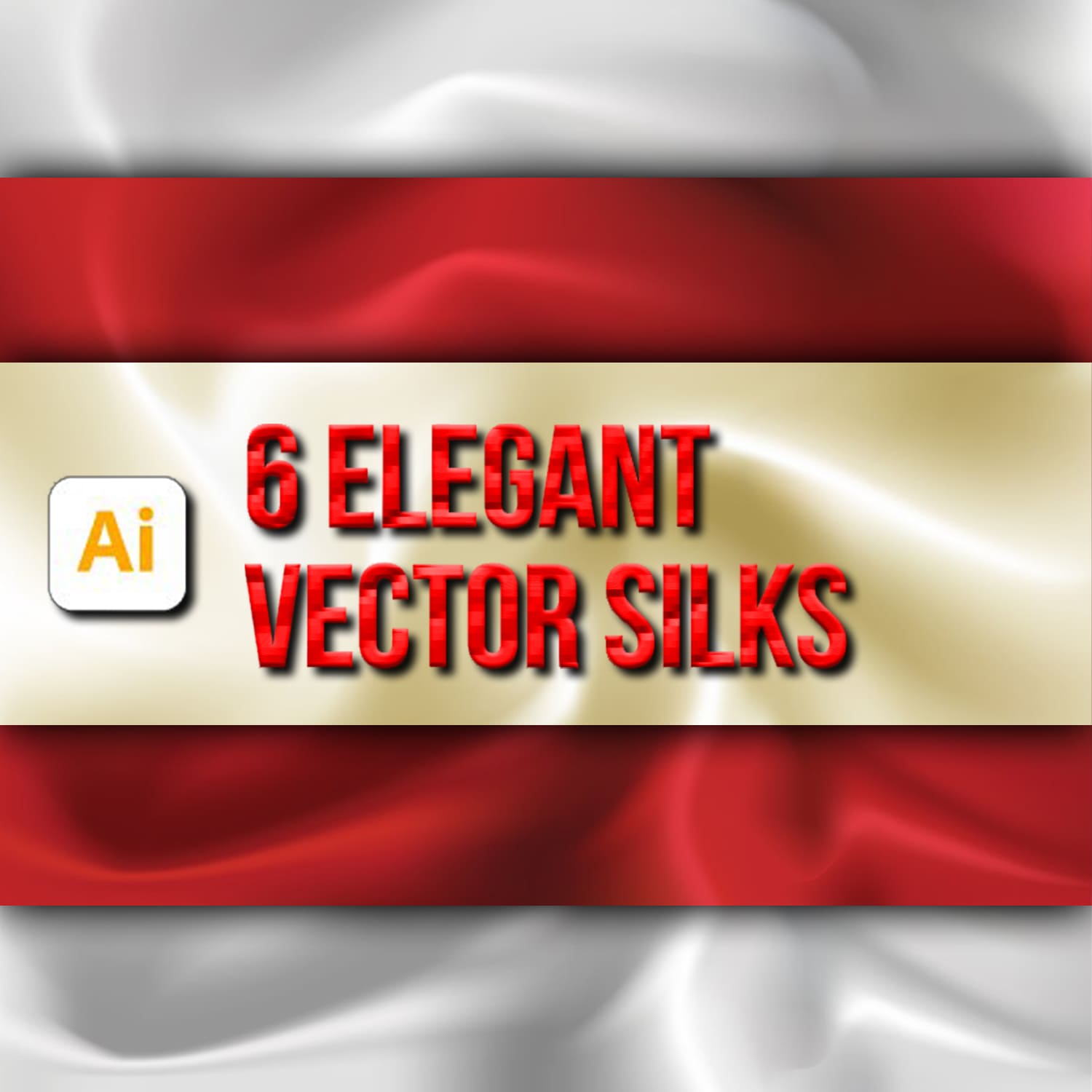6 Elegant Vector Silks created by Loudoun Design Co.
