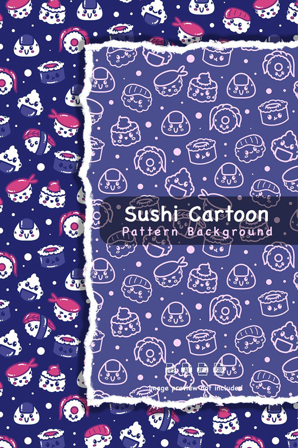 7252891 pattern background sushi cartoon pinterest 1000 1500