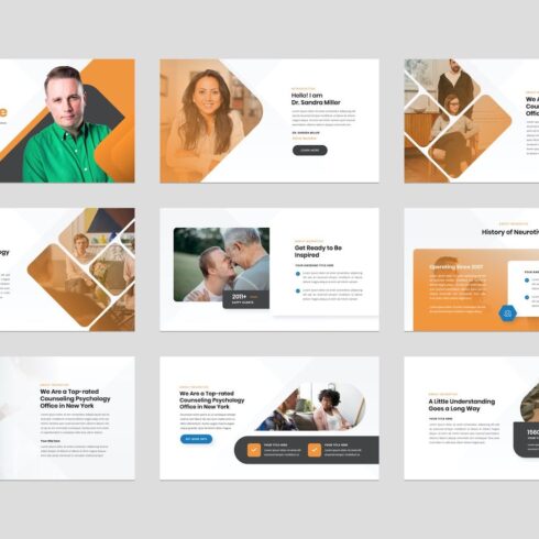 Psychology Presentation Template | Master Bundles