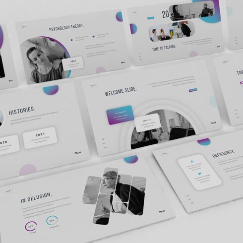 Inhealth Psychology Powerpoint Presentation Template | Master Bundles