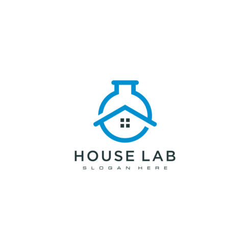 House Lab Home Laboratory Logo Cover Image.