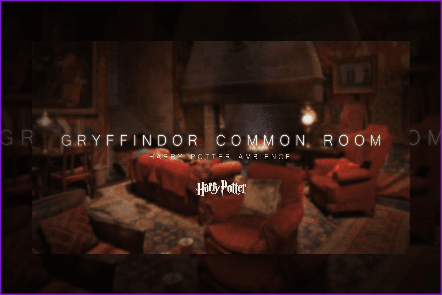 9 blur the background Gryffindor common room