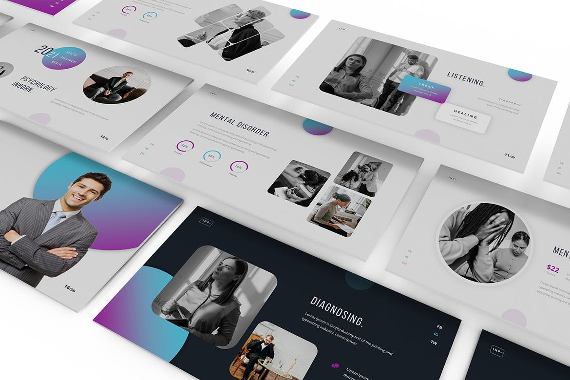This template will give a boost to your business meetings and lectures.