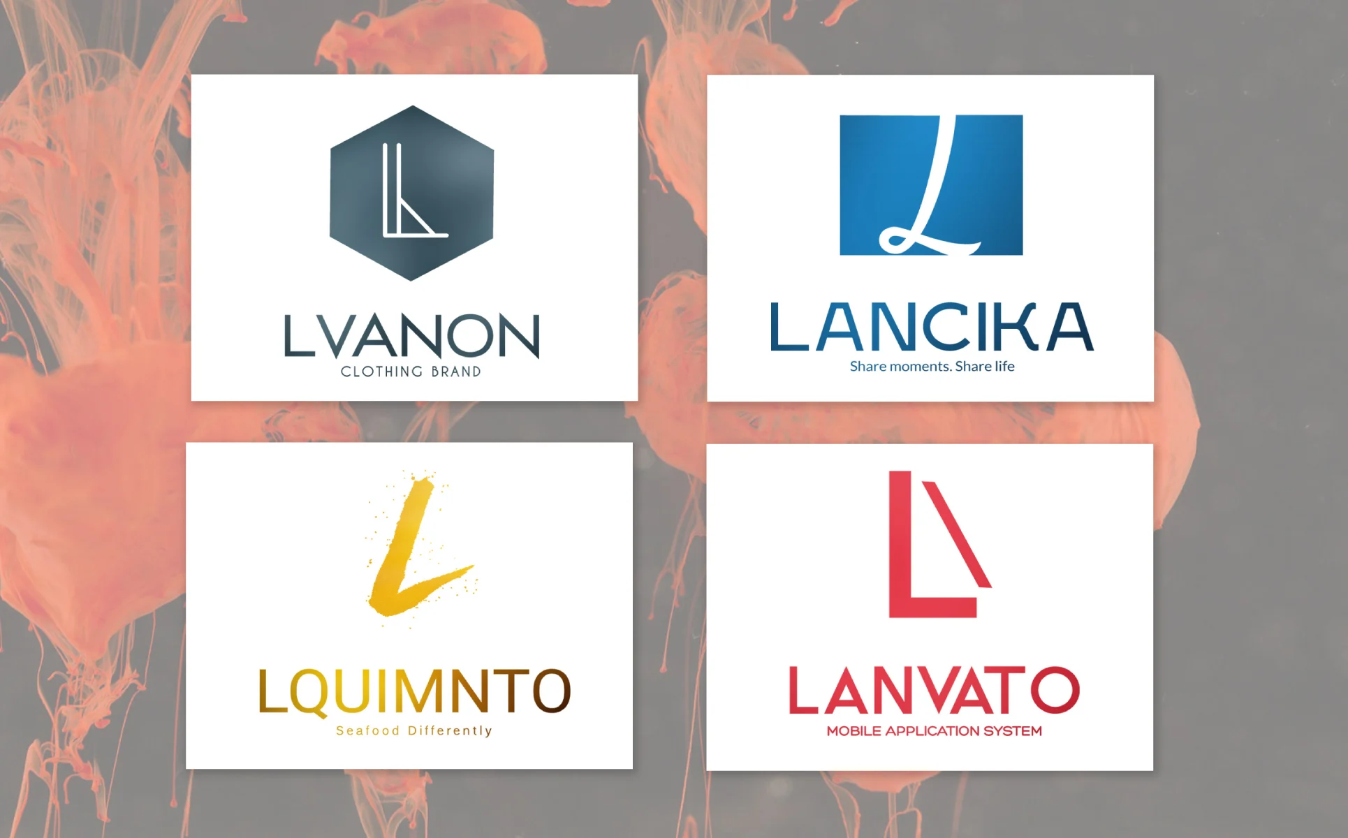 Interesting design for L logos.