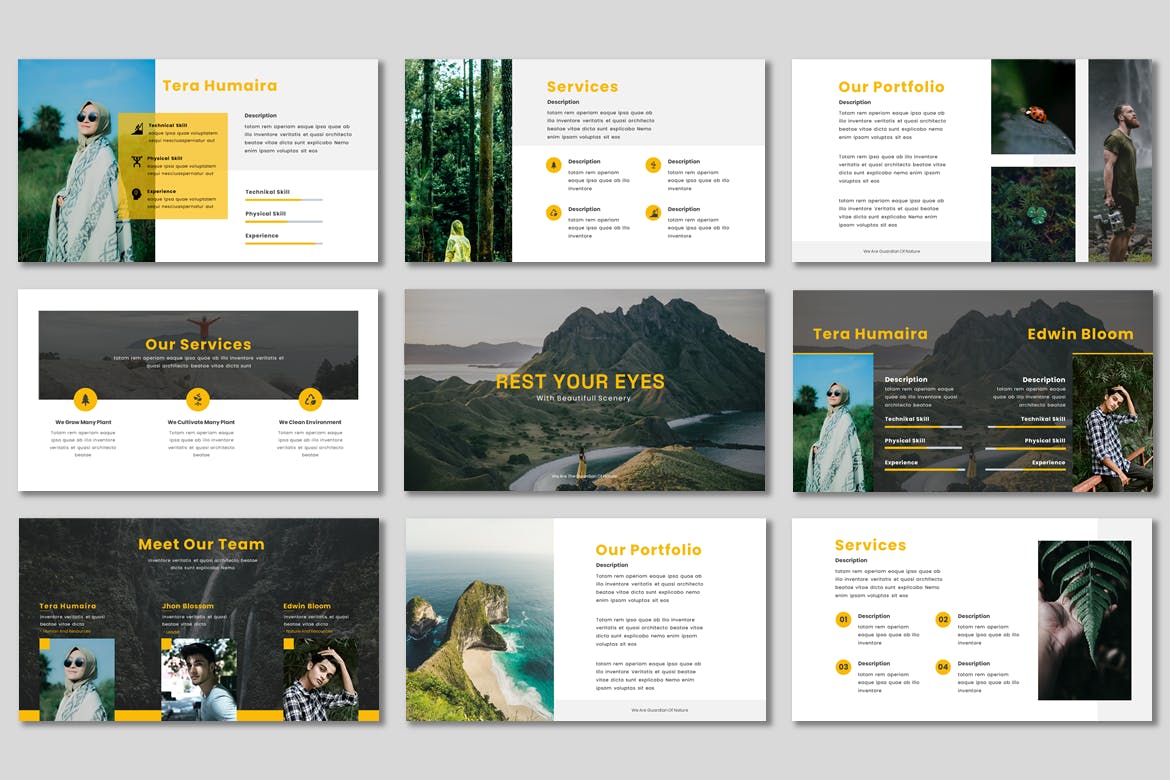 This template is professionally crafted for any product/event presentation and marketing.