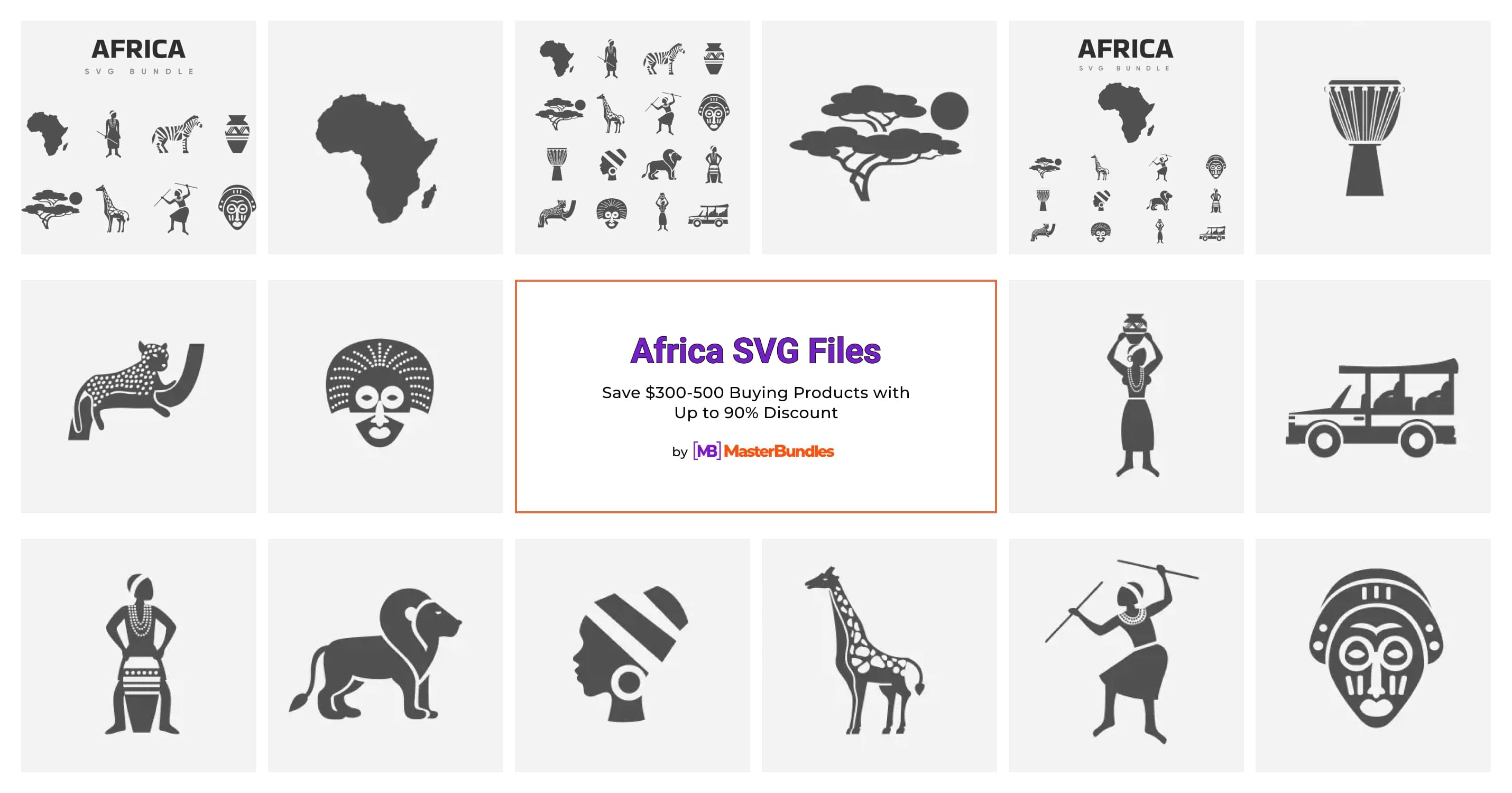 8 Africa SVG Files For 2024 MasterBundles   Africa Svg Files 1 