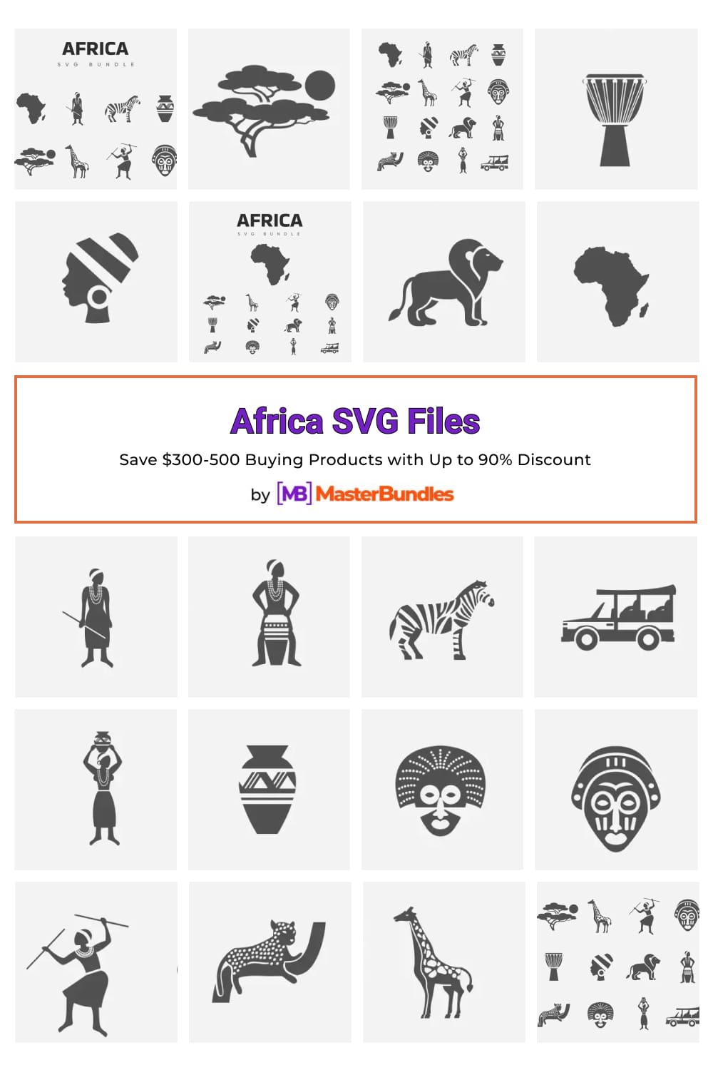 Africa SVG Files for pinterest.