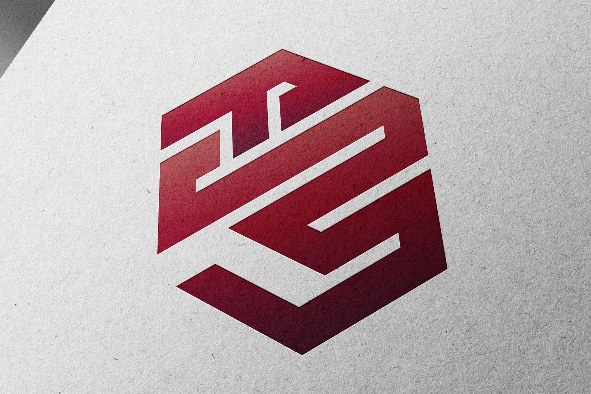 26 A Letter Logos, AM logo mockup.