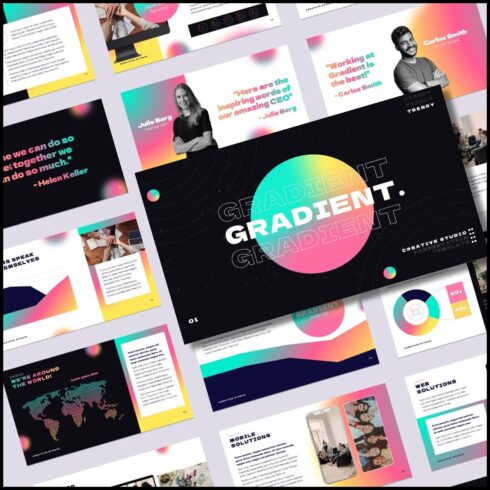 Animated Creative Studio Template – MasterBundles