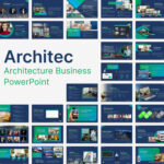 Architec architecture business powerpoint - main image preview.