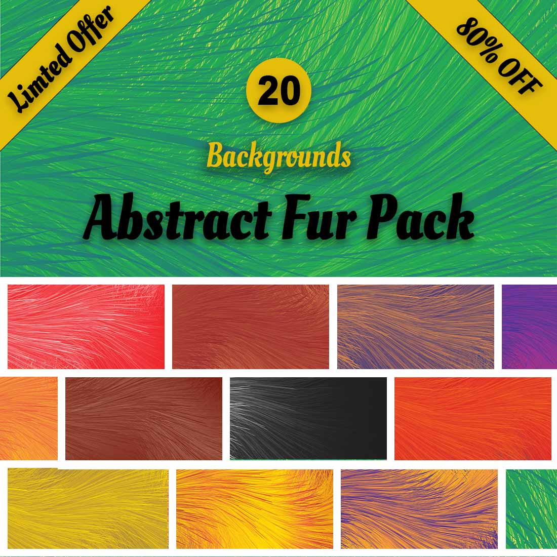 Abstract fur Background Pack cover image.